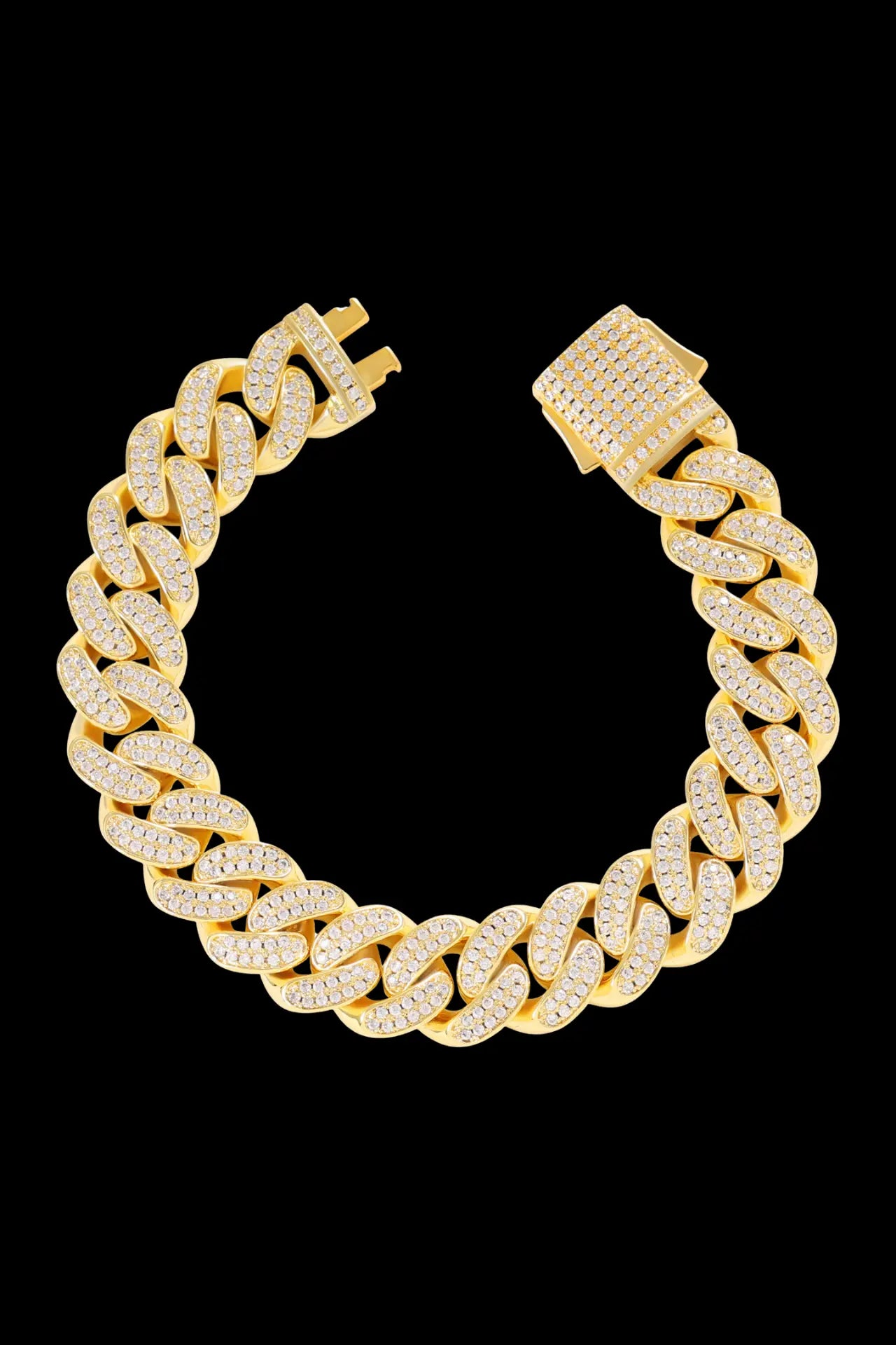 Round Cuban Bracelet 12mm