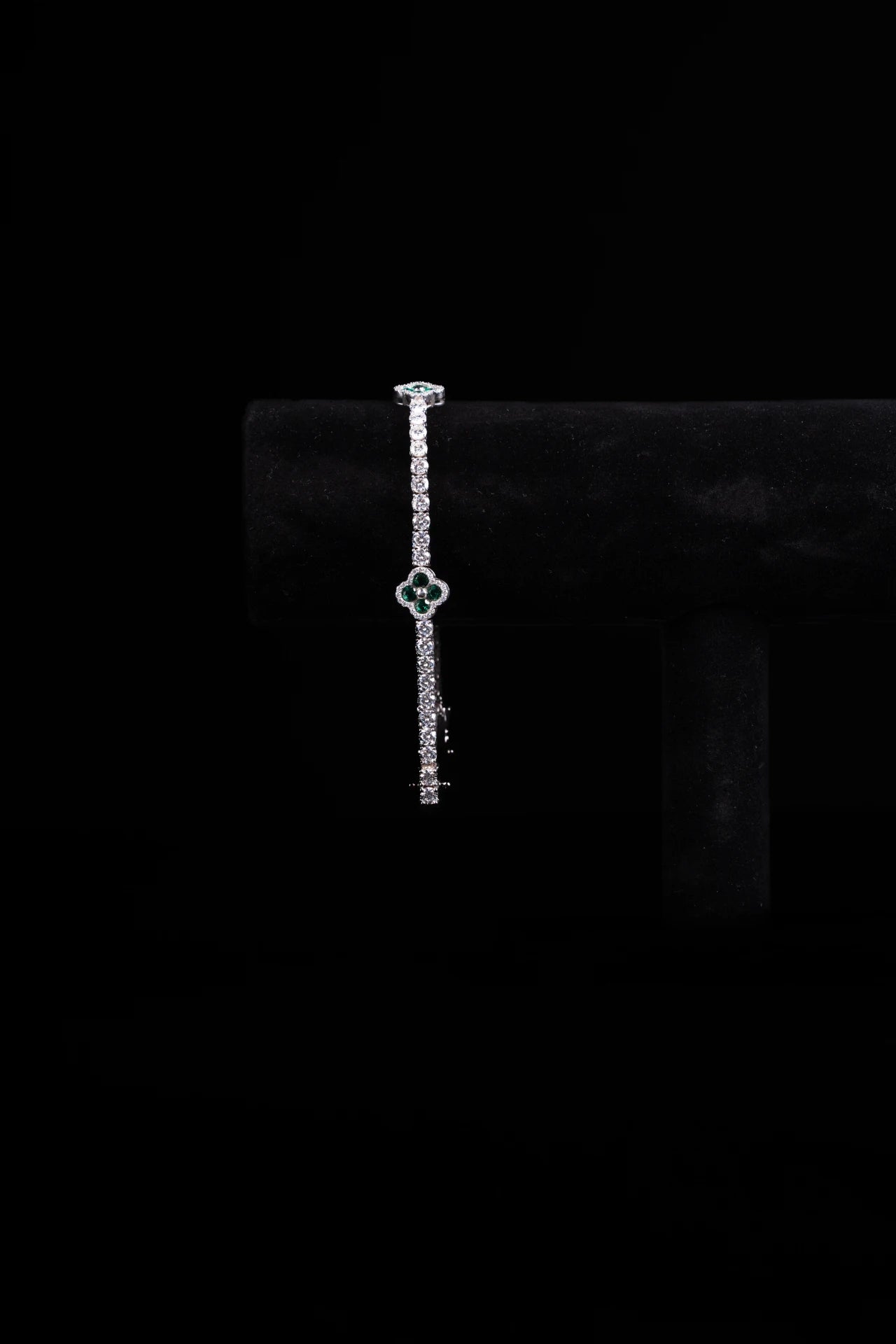 Flower Tennis Bracelet