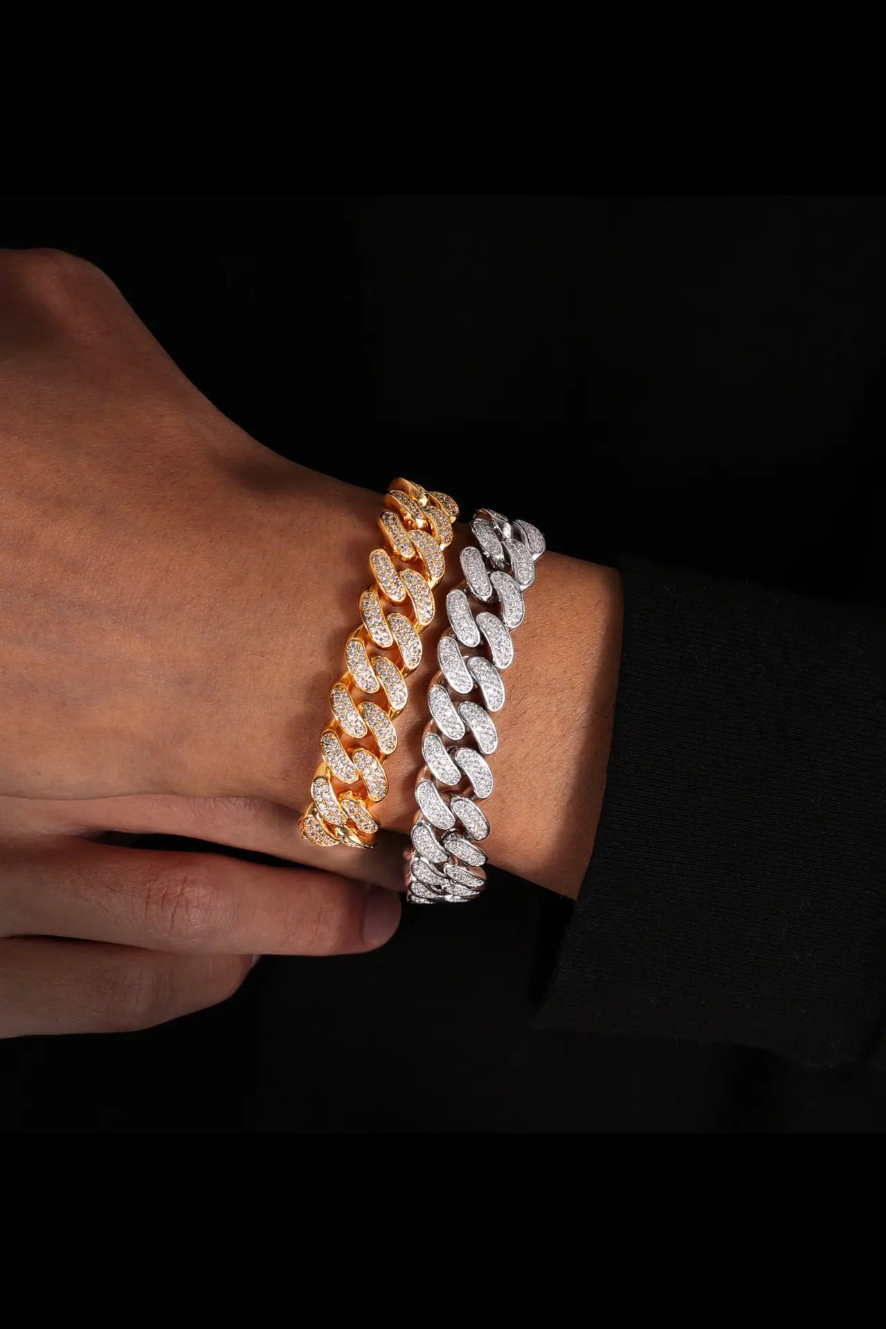 Round Cuban Bracelet 12mm