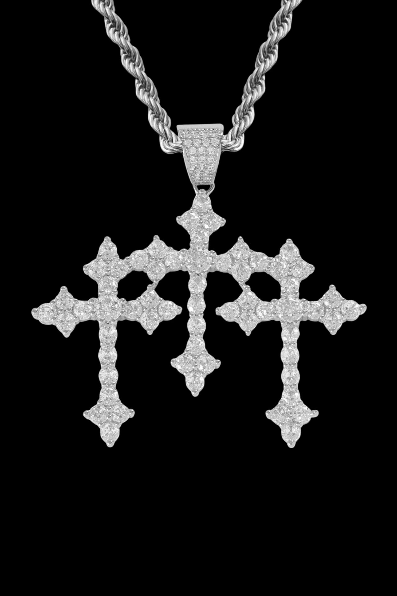 Triple Cross Pendant